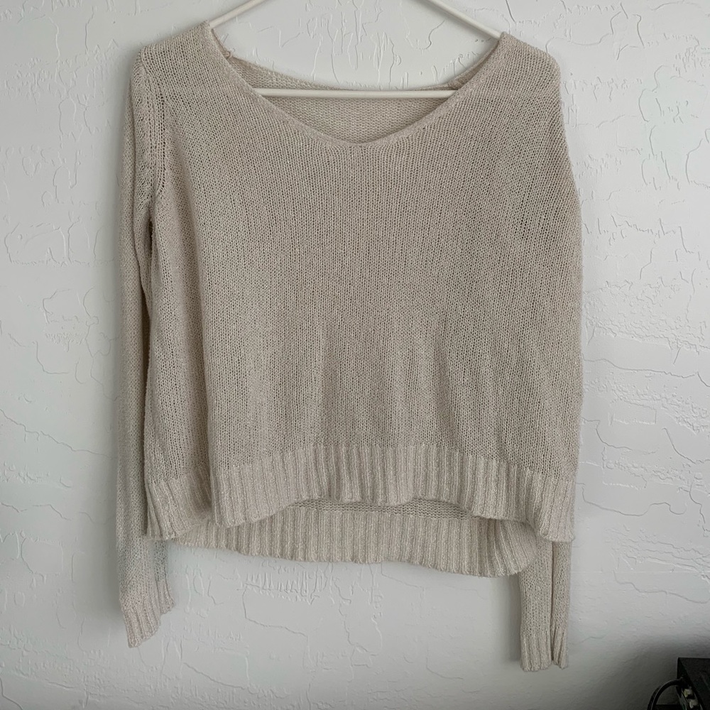 Knit Cropped Sweater